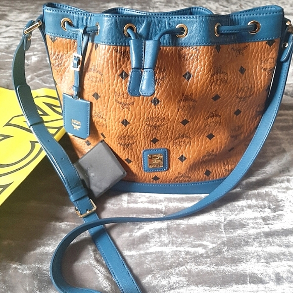 MCM Drawstring Bag